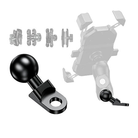 Nukrotech 25mm Toplu Ayna Dibi Bağlantı Aparatı