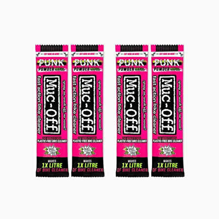 Muc-off Punk Powder Motosiklet Ve Bisiklet Temizleyicisi 4lü Paket 20561