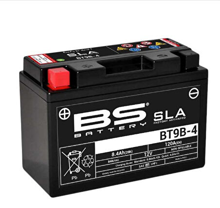 Bs Akü Sla (kuru) Bt9b-4 12v8ah Akü Yamaha Xt 660 R