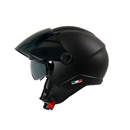 Sway Sw 765 Yarım Kask Mat Siyah SMALL
