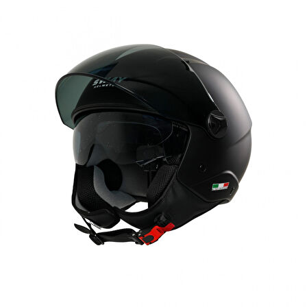 Sway Sw 765 Yarım Kask Mat Siyah SMALL
