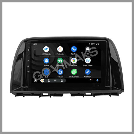 GOVİMAKS MAZDA CX-5 2013 2016 PIANO BLACK 6 GB RAM 128 GB HAFIZA ANDROID MULTIMEDIA TEYP