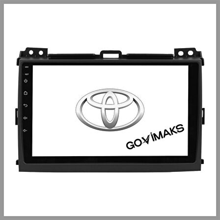 TOYOTA LAND CRUISER  2004-2009  2 GB RAM 32 GB HAFIZA ANDROID MULTIMEDIA TEYP
