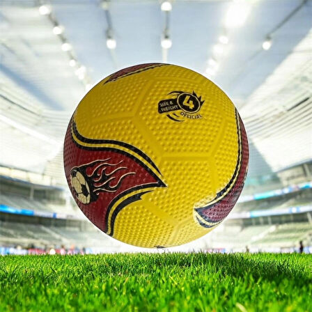 Her Zemine Uygun Maç Topu Kauçuk Futbol Topu No:4
