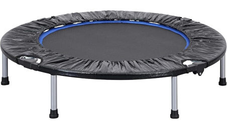 Profesyonel 102 Cm Delux Trambolin Çocuk/Yetişkine Uygun Taşınıp Katlanabilir Trampolin