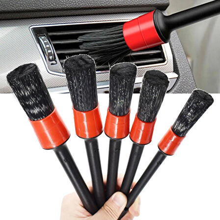 Oto Temizlik Detay Fırça Seti Dash Brush Oto Detaylı Fırça Seti (5li Set )