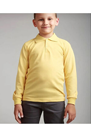 OKUL TİŞÖRTÜ-PENYE POLO YAKA %100 PAMUK UZUN KOL OKUL TİŞÖRTÜ PENYE POLO YAKA OKUL TİŞÖRTÜ