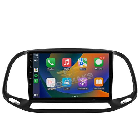 FİAT DOBLO 2015-2023  6 GB RAM 128 GB HAFIZA ANDROİD MULTİMEDİA TEYP