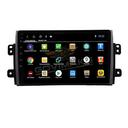 SUZİKİ SX4 2007-2013 2GB  RAM 32GB HAFIZA ANDROID MULTIMEDIA TEYP