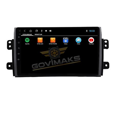 SUZİKİ SX4 2007-2013 2GB  RAM 32GB HAFIZA ANDROID MULTIMEDIA TEYP