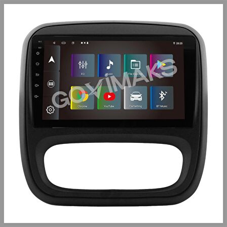 RENAULT TRAFIC 2015 - 2021  8 GB RAM 128 GB HAFIZA ANDROID MULTIMEDIA TEYP
