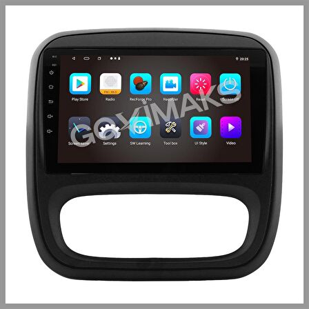 RENAULT TRAFIC 2015 - 2021  8 GB RAM 128 GB HAFIZA ANDROID MULTIMEDIA TEYP