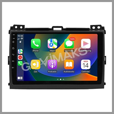 TOYOTA LAND CRUISER  2004-2009  4 GB RAM 64 GB HAFIZA ANDROID MULTIMEDIA TEYP