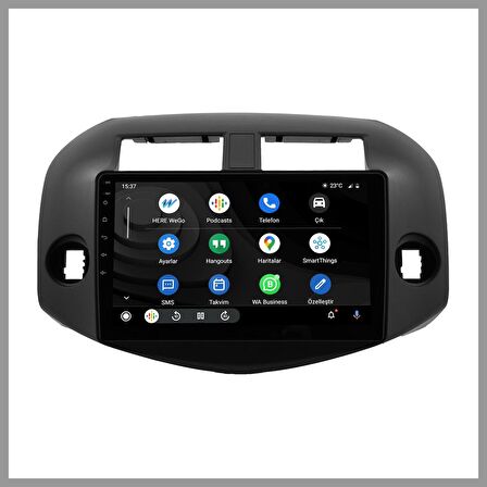 TOYOTA RAV4 2007-2012  8 GB RAM 128 GB HAFIZA ANDROID MULTIMEDIA TEYP