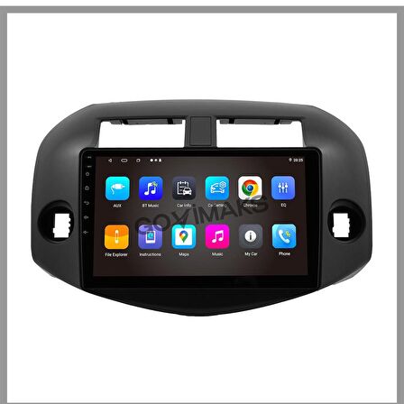 TOYOTA RAV4 2007-2012  6 GB RAM 128 GB HAFIZA ANDROID MULTIMEDIA TEYP