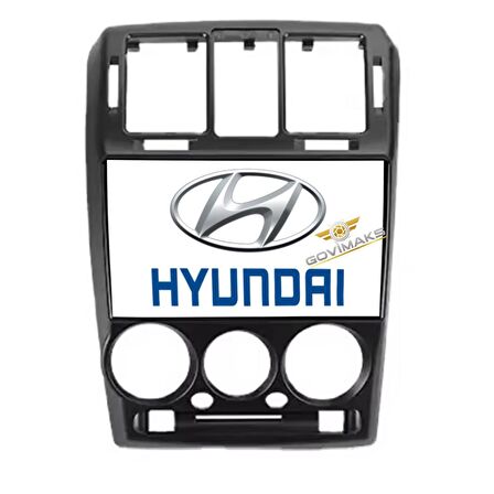 HYUNDAI GETZ 2002-2011 SİYAH 8 GB RAM 128 GB HAFIZA ANDROID MULTIMEDIA TEYP