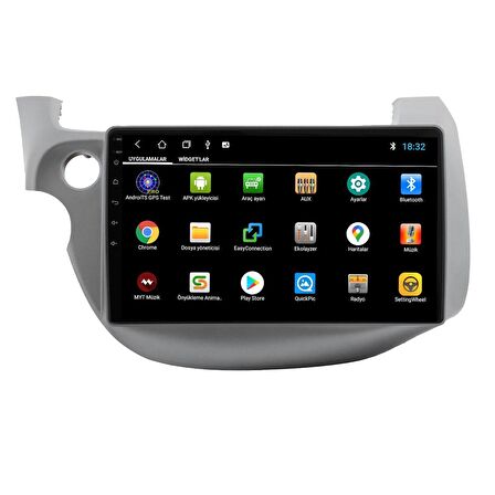HONDA JAZZ 2008-2013  6 GB RAM 128 GB HAFIZA ANDROID MULTIMEDIA TEYP