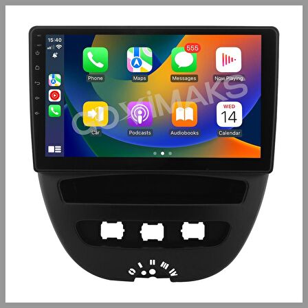 CITROEN C1 2007-2013 4 GB RAM 64 GB HAFIZA ANDROID MULTIMEDIA TEYP
