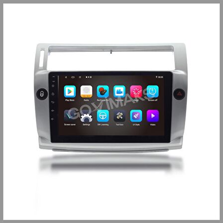 CITROEN C4 2005-2010 GRI 2 GB RAM 32 GB HAFIZA ANDROID MULTIMEDIA TEYP
