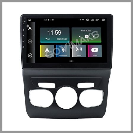 CITROEN C4 2011-2017 6 GB RAM 128 GB HAFIZA ANDROID MULTIMEDIA TEYP