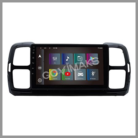 CITROEN C5 AIRCROSS 2019-2021 6 GB RAM 128 GB HAFIZA ANDROID MULTIMEDIA TEYP