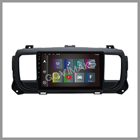 CITROEN JUMPY 2017-2023 8 GB RAM 128 GB HAFIZA ANDROID MULTIMEDIA TEYP