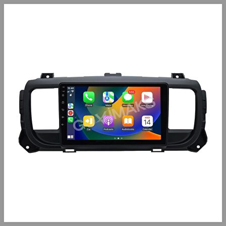 CITROEN JUMPY 2017-2023 8 GB RAM 128 GB HAFIZA ANDROID MULTIMEDIA TEYP