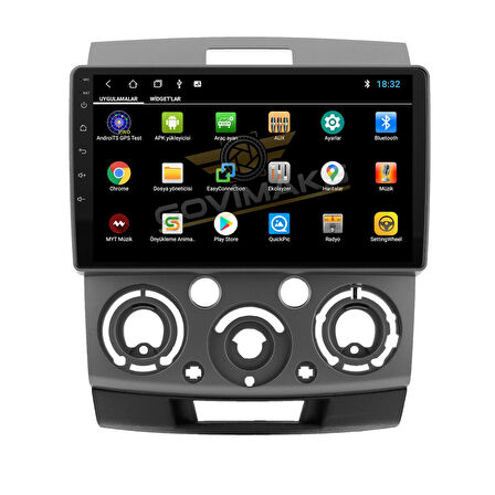 GOVİMAKS FORD RANGER 2006-2010 UYUMLU 2 GB RAM 32 GB HAFIZA ANDROID MULTIMEDIA TEYP