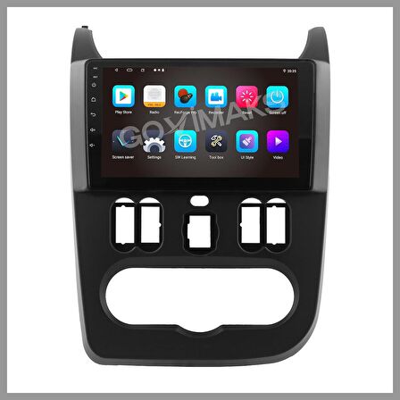 DACIA DUSTER SİYAH 2010-2013 2 GB RAM 32 GB HAFIZA ANDROID MULTIMEDIA TEYP