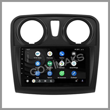 DACIA SANDERO 2013-2021 6 GB RAM 128 GB HAFIZA ANDROID MULTIMEDIA TEYP