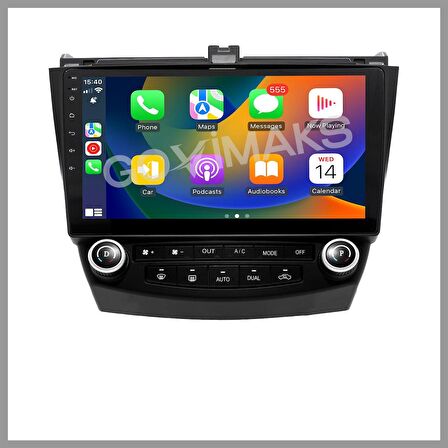 HONDA ACCORD 2003-2007 8 GB RAM 128 GB HAFIZA ANDROID MULTIMEDIA TEYP