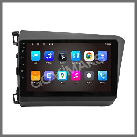 HONDA CIVIC  FB7  2012-2015 6 GB RAM 128 GB HAFIZA ANDROID MULTIMEDIA TEYP