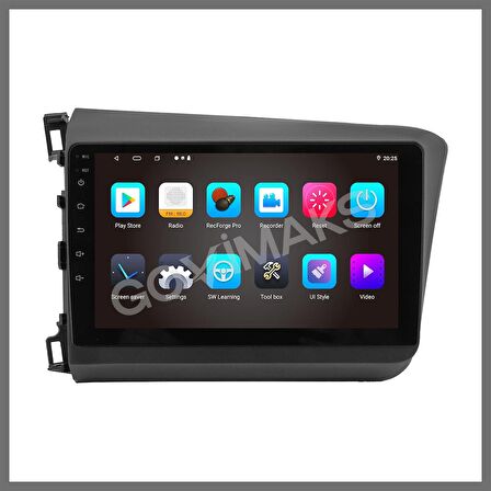 HONDA CIVIC  FB7  2012-2015 4 GB RAM 64 GB HAFIZA ANDROID MULTIMEDIA TEYP