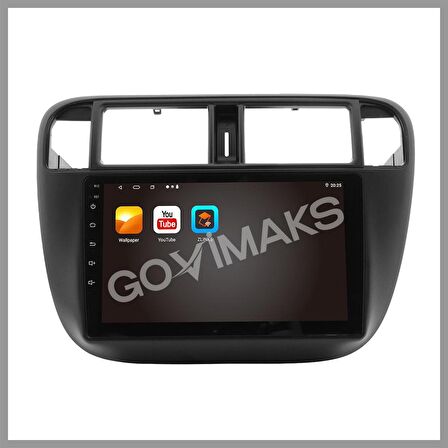 HONDA IES 1996-2001 6 GB RAM 128 GB HAFIZA ANDROID MULTIMEDIA TEYP