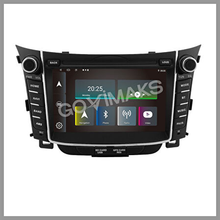 GOVİMAKS HYUNDAİ İ30 2012-2015 2 GB RAM 32 GB HAFIZA ANDROID MULTIMEDIA TEYP