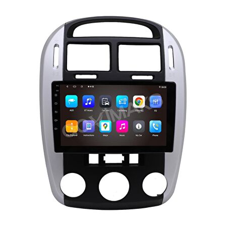 KIA CERATO GRİ ANALOG 2006-2009  8 GB RAM 128 GB HAFIZA ANDROID MULTIMEDIA TEYP