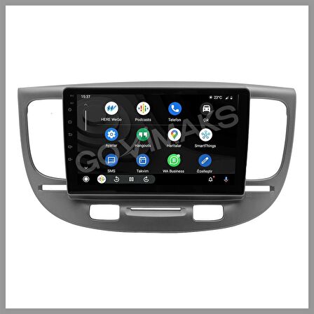KIA RİO 2005-2011 6 GB RAM 128 GB HAFIZA ANDROID MULTIMEDIA TEYP