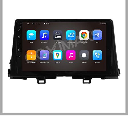KIA RIO PICANTO 2017-2020  6 GB RAM 128 GB HAFIZA ANDROID MULTIMEDIA TEYP