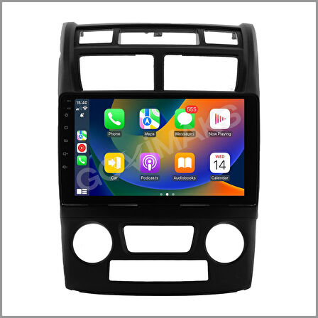 GOVİMAKS KIA SPORTAGE 2007-2010 SİYAH DİJİTAL 6 GB RAM 128 GB HAFIZA ANDROID MULTIMEDIA TEYP