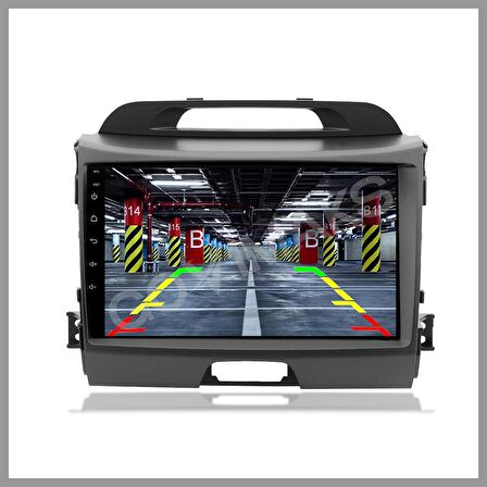 KIA SPORTAGE 2010-2015 6 GB RAM 128 GB HAFIZA ANDROID MULTIMEDIA TEYP