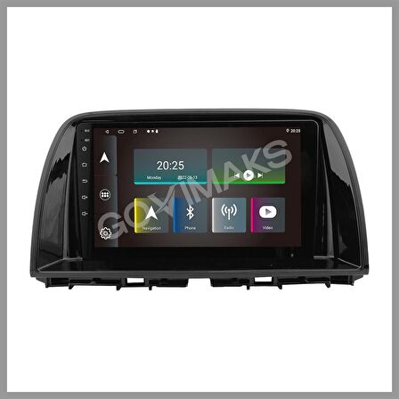 MAZDA CX 5 2012-2017 8 GB RAM 128 GB HAFIZA ANDROID MULTIMEDIA TEYP