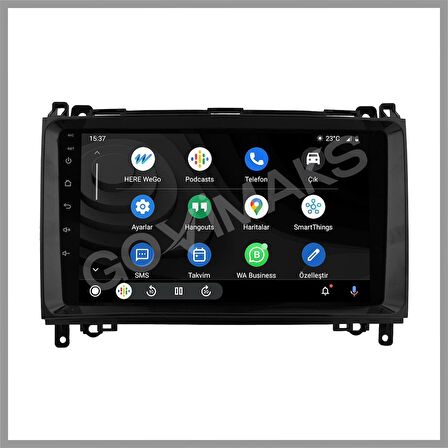 VOLKSWAGEN CRAFTER 2007-2016 4 GB RAM 64 GB HAFIZA ANDROID MULTIMEDIA TEYP