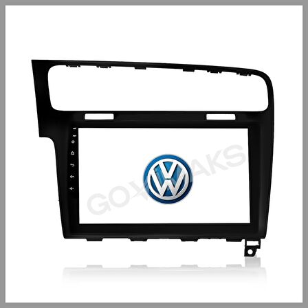 VOLKSWAGEN GOLF 7 2012-2020  PİANO BLACK 4 GB RAM 64 GB HAFIZA ANDROID MULTIMEDIA TEYP