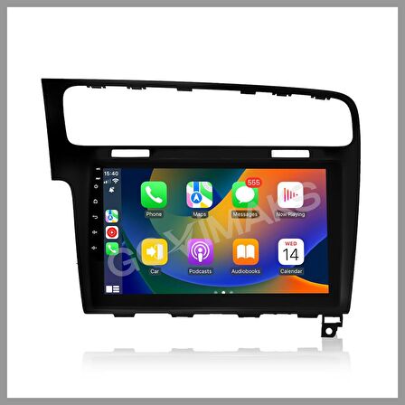 VOLKSWAGEN GOLF 7 2012-2020  PİANO BLACK 4 GB RAM 64 GB HAFIZA ANDROID MULTIMEDIA TEYP