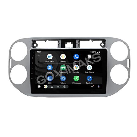 VOLKSWAGEN TIGUAN 2008-2015 4 GB RAM 64 GB HAFIZA ANDROID MULTIMEDIA TEYP