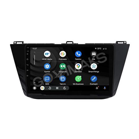 VOLKSWAGEN TIGUAN 2017-2023 8 GB RAM 128 GB HAFIZA ANDROID MULTIMEDIA TEYP