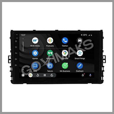 VOLKSWAGEN TRANSPORTER 2018-2022 4 GB RAM 64 GB HAFIZA ANDROID MULTIMEDIA TEYP
