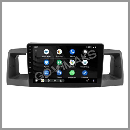 TOYOTA COROLLA 2002-2007 8 GB RAM 128 GB HAFIZA ANDROID MULTIMEDIA TEYP