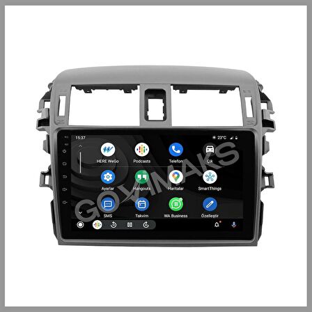 TOYOTA COROLLA 2007-2012 6 GB RAM 128 HAFIZA ANDROID MULTIMEDIA TEYP
