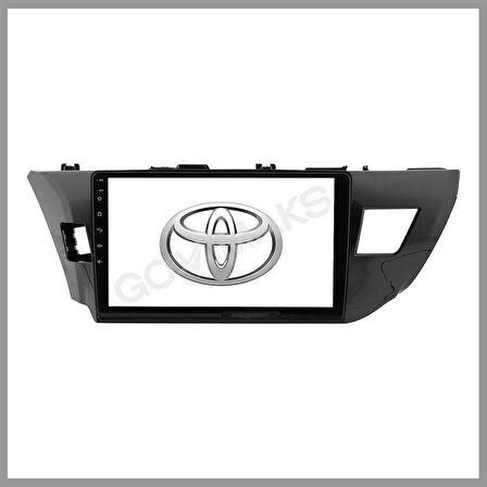 TOYOTA COROLLA 2013-2017 6 GB RAM 128 GB HAFIZA ANDROID MULTIMEDIA TEYP